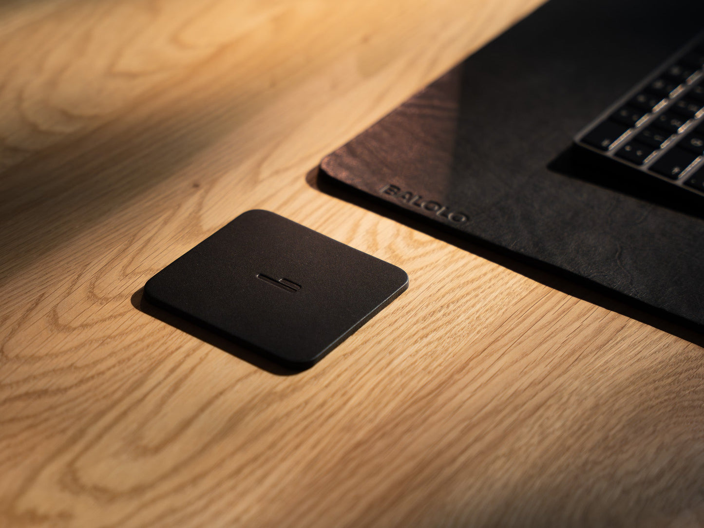 Desk Coaster Leder
