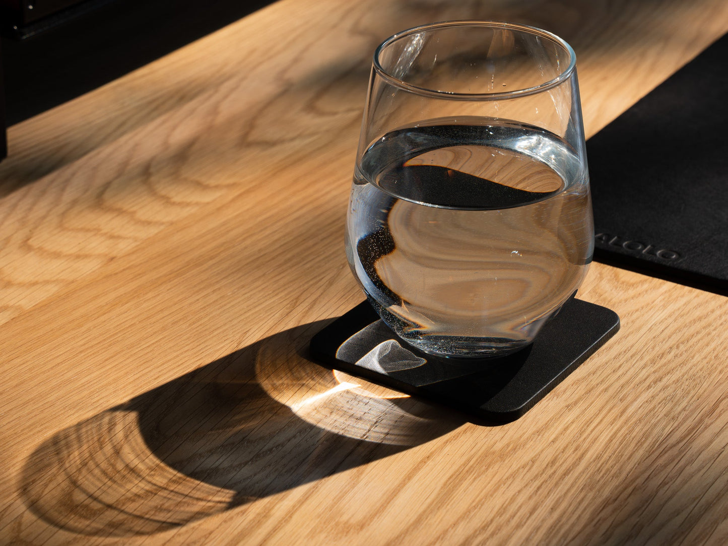 Desk Coaster Leder