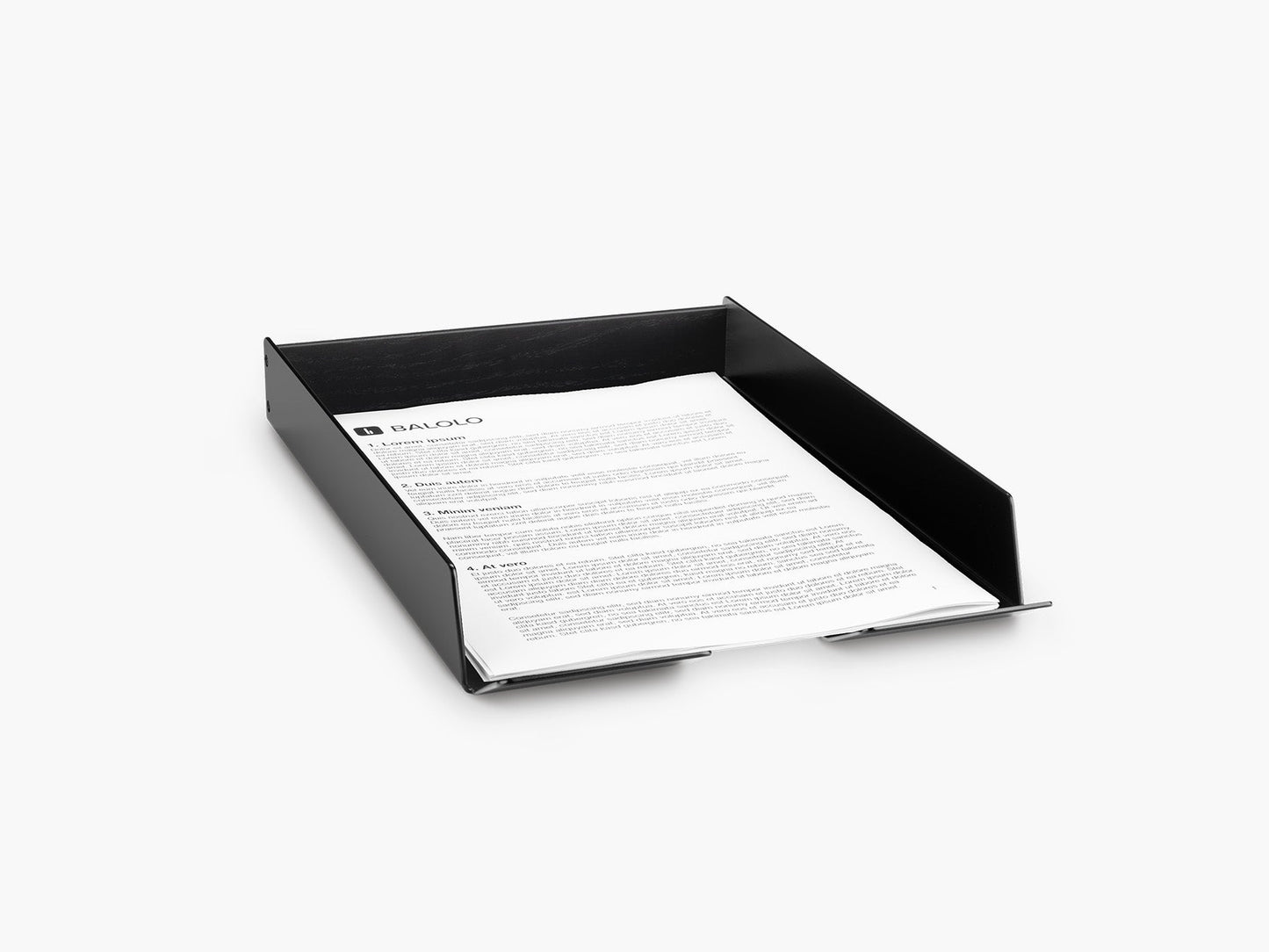 Papierablage Solo