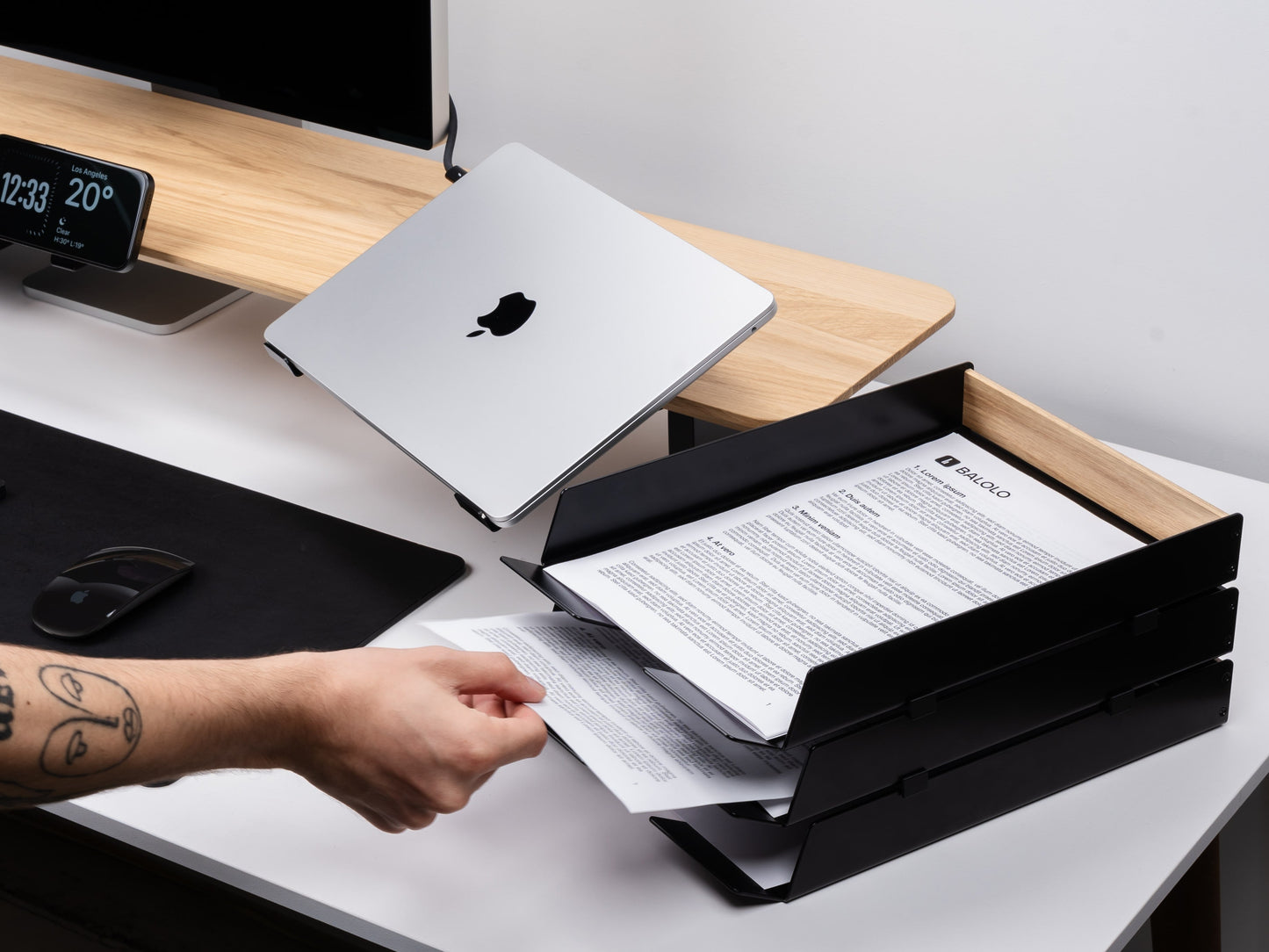 Papierablage Solo