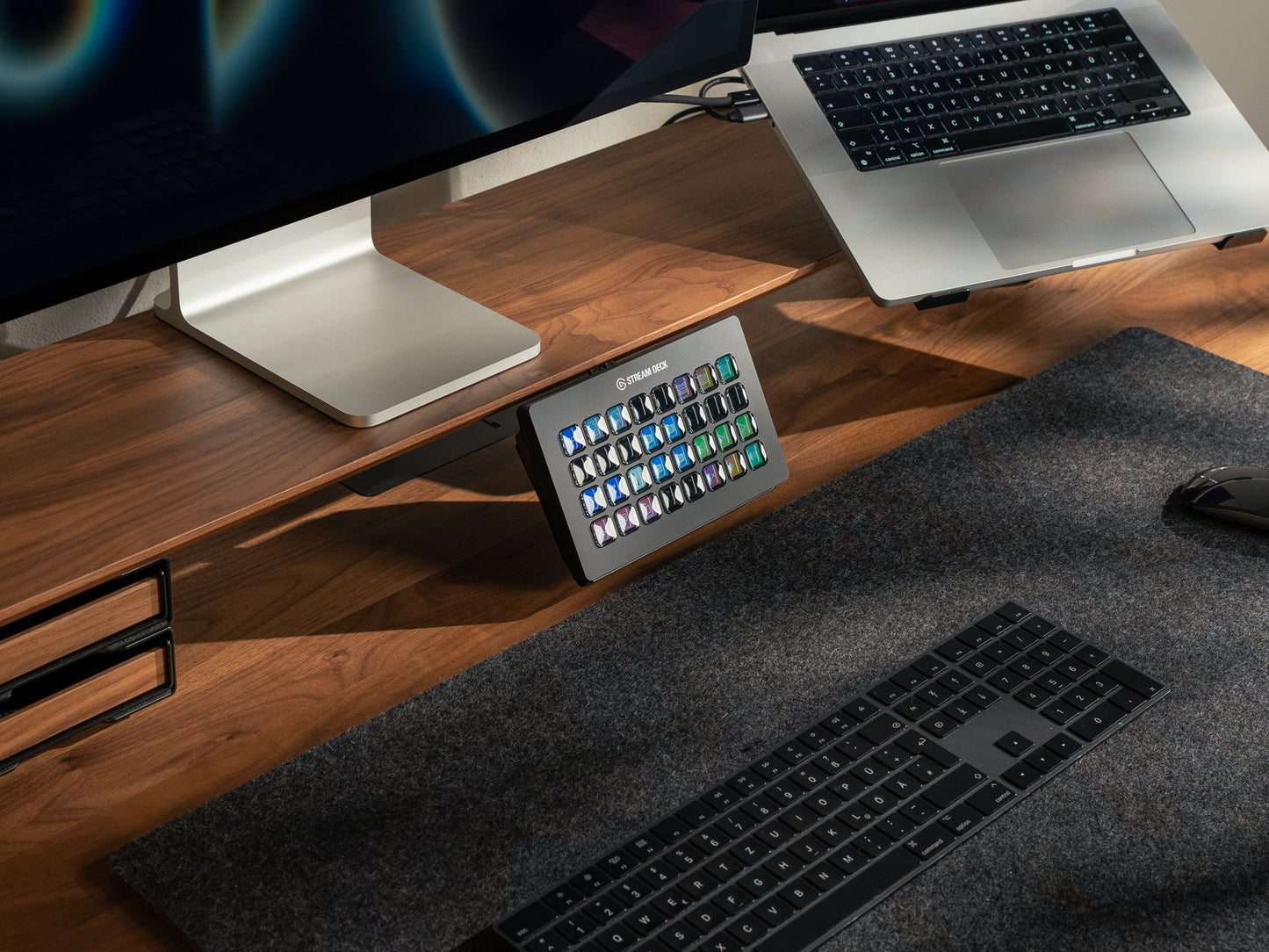 Stream Deck XL Halter für Setup Cockpit
