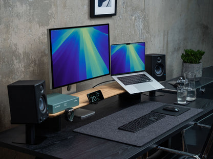 Setup Cockpit Monitorständer Large - Massivholz