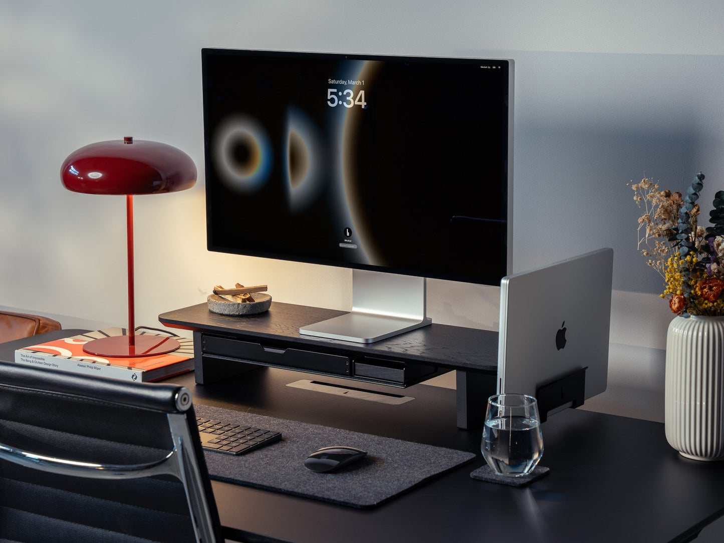Setup Cockpit Medium & Laptop Dock - All Black