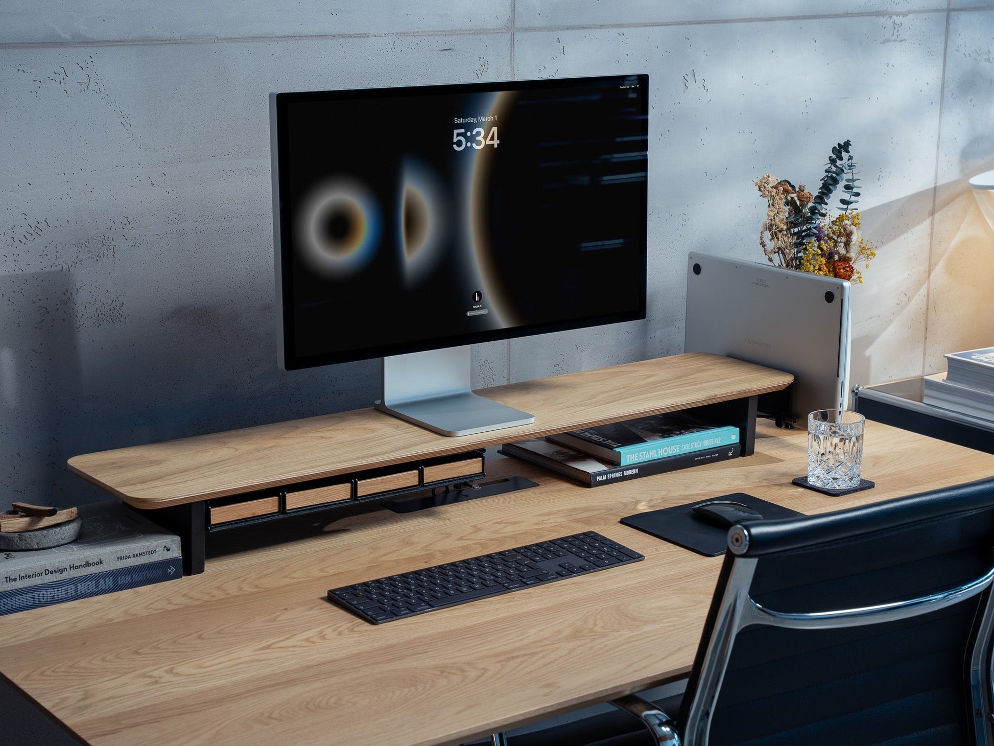 Setup Cockpit Large & Laptop Dock Set - Eiche