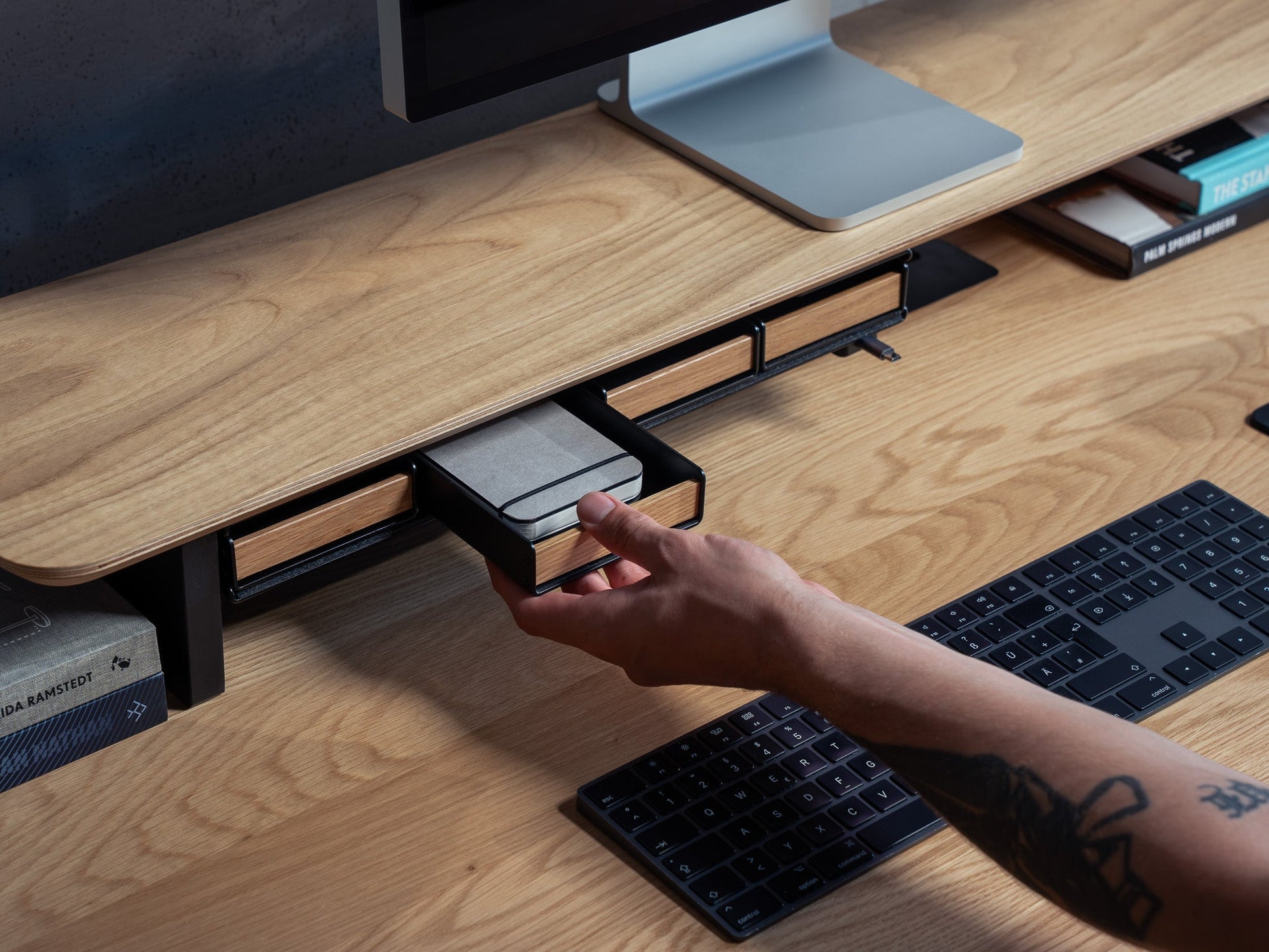 Setup Cockpit Large & Laptop Dock Set - Eiche
